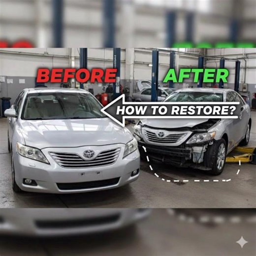 From Wrecked to New! Complete Toyota Dashboard & Airbag Restoration #diy #carrepair #mechanic
