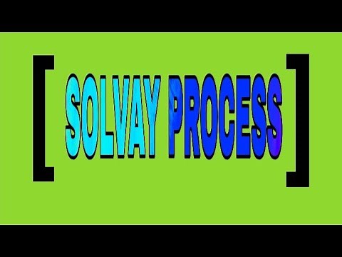 SOLVAY PROCESS | AMMONIA SODA PROCESS| CLASS 10 & 11| WASHING SODA PREPARATION METHOD.