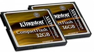 Kingston lança cartão CompactFlash com velocidade de gravação de até 90 MB/s