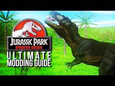 How To Mod Jurassic Park: Operation Genesis | Graphics, Models, .ini Files & More (Ultimate Guide)