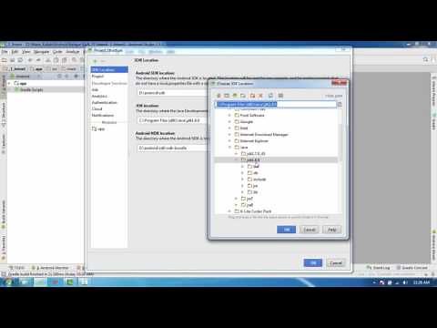 How to change JDK version for android studio