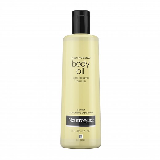 Neutrogena Body Oil For Dry Skin, Light Sesame Formula, 16 fl. oz