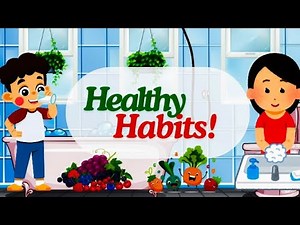 Healthy Habits Song | Learn Healthy Habits For Kids