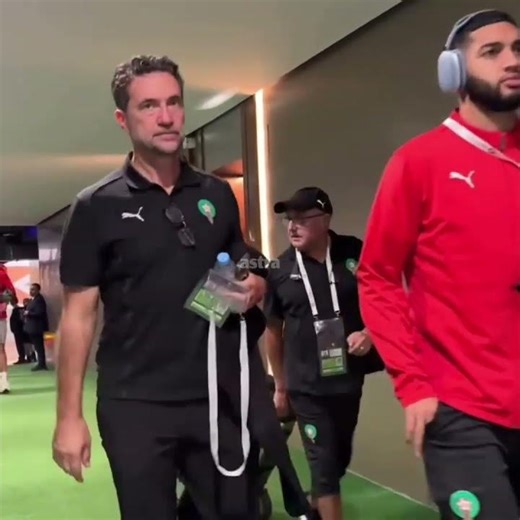 لاعبي المنتخب الوطني المغربي