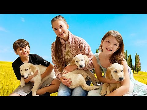KAROLINA PROTSENKO ADOPTS PUPPY FROM MARTIN AND MIRIAM