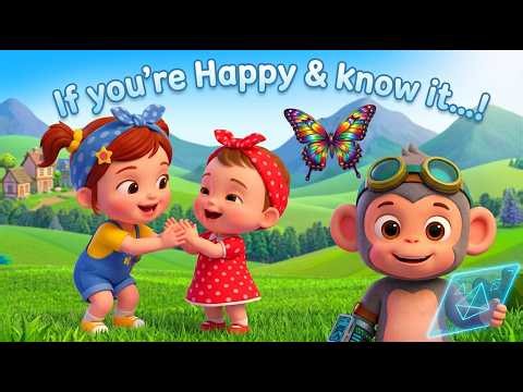 If You’re Happy and You Know It 👏 | Emotions & Action Song for Kids | Quibilo Kids