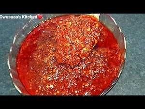 How To Make The Most Delicious And Flavourful Red Chilli Sauce|| Best Red Chilli Sauce.