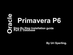 Step by Step P6 EPPM 16.1 Installation guide, Part 2: Database