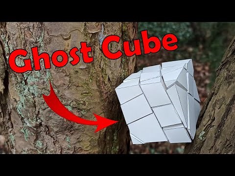 Crazy Rubik's Cube shapemod out of PAPER - Ghost Cube showcase