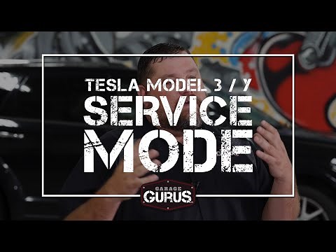 Garage Gurus | How to Put a Tesla Model 3 or Y Into Service Mode