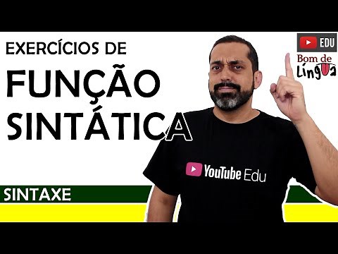 Função Sintática - Exercícios