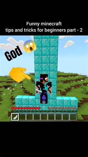 Minecraft Funny Tips and Tricks #minecraft#minecraftmemes #maincrafthindi