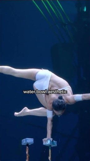 Blessing your feed with Amaluna's water bowl 💧💙 | Cirque du Soleil