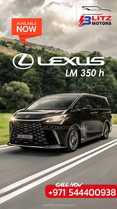 1.5K views | 2024 Lexus LM350 Luxury Van Elevate your travel experience with the perfect blend of luxury and practicality. The new LM350 is designed for those who appreciate the finer things in life, offering spacious seating for seven and cutting-edge hybrid technology.  Hybrid Efficiency ️ Luxurious Interior  Advanced Safety Features | BLITZ Motors | Facebook