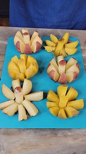 6.7M views · 78K reactions | My New Holiday Party Go To Marty M makes delicious loaded potato blooms perfect for any gathering. These creamy, cheesy potatoes are a hit! Enjoy y'all! | Marty M | Facebook