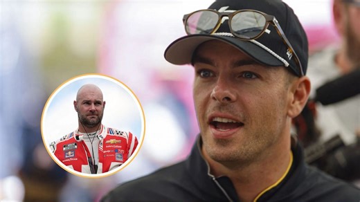 Scott McLaughlin's playful jab at Shane Van Gisbergen after his first oval win in Legends car