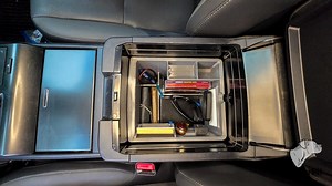 Lexus GX460 Center Console Organizer | Custom Fit 2010-2023, Key Hooks, CD Slots - Etsy