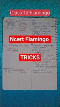 Class 12 English Flamingo all chapters in one shot / NCERT for Htet /#htet #Flamingo #class12 #ncert