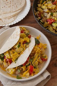 Calabacitas with Potatoes, Corn, and Summer Squash