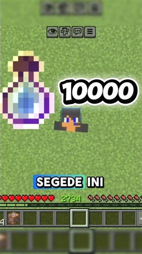 tutorial membuat xp di minecraft jadi gede banget #minecraft #tutorial #gaming