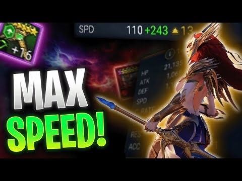 SPEED UP! Find Your FASTEST Gear And Progress QUICKER! | Raid Shadow Legends Guide