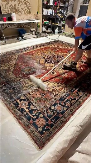 Watch the Dirty Water Disappear 😳 | Oriental Rug Cleaning
