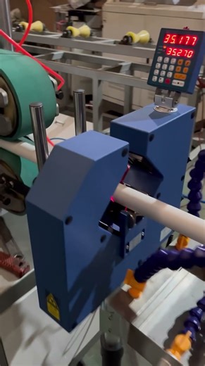 #machine #plastic #coating plastic process Aluminum tube coating PVC making production line