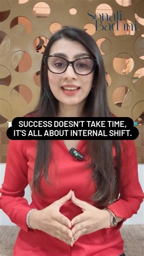 Sonali Badani | Mind Architect & Life Designer on Instagram: "People believe success takes years. But often, all it takes is one internal shift — the kind that collapses time and changes results instantly. In my masterclass, I’ll guide you through the Genius Activation Code — A powerful 5-step process to upgrade your identity and outcomes. 📅 22nd Jan 2026 ⏰ 11:00 AM – 12:30 PM IST Register now. Link in bio. . . . . #identityshift #subconsciousmind #successmindset #innertransformation #selfgrowt