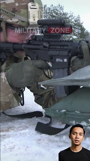 US soldiers conduct training with M4A1 rifles at the Grafenwoehr Training Area #military #army