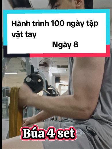 Hành trình 100 ngày tập vật tay 💪, ngày 8#vattayvietnam #vattayhocsinh #viral #vattay #xuhuong