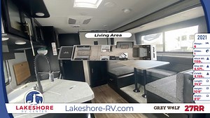 Take a look inside the New 2021 Grey Wolf 27RR Rear Garage! Find More Information Here! https://lakeshore-rv.com/s/UQLq6QJAgpIDi7y | Lakeshore RV Center | Facebook