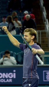 98K views · 1.9K reactions | Giant slayer. David Goffin | ATP Tour | Miami Open | Facebook