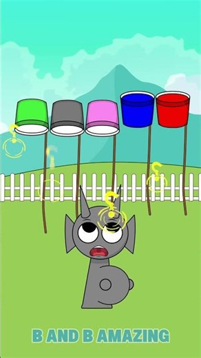 Color bucket is correct for Sprunki #sprunkiincredibox #sprunki #pinki #shorts