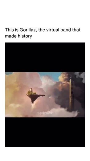 Good Indie Music | Songs on Instagram: "Guinness World Records named Gorillaz the “Most Successful Virtual Band,” a title they still hold today. They were designed as four animated characters: 2D, Murdoc, Noodle, and Russel. Instead of showing real musicians, the band lived inside music videos, interviews, and even virtual concerts. #Gorillaz #MusicHistory #AltRock"