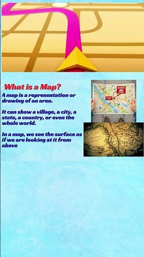 What is a Map? Simple Explanation | Class 6 Geography