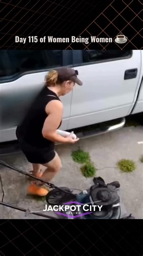 Women Being Women (𝕎𝔹𝕎) on Instagram: "Strong Independent Woman ☕ . A lawn mower is a practical machine designed to keep grass trimmed, healthy, and visually neat. Whether it’s a manual push mower, an electric model, or a fuel-powered beast, the goal is the same: cut grass evenly without damaging the lawn. Regular mowing prevents weeds from taking over and helps grass grow thicker by encouraging stronger roots. Modern lawn mowers come with adjustable height settings, grass collection bags, an