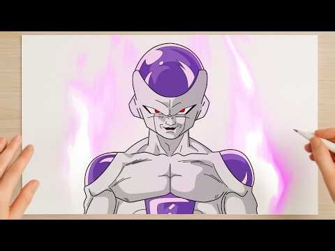 How to Draw Frieza from Dragon Ball Z | Step-by-Step Tutorial