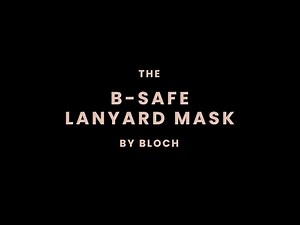 Bloch Kids Soft Stretch Face Mask with Moldable Nose Pad and Lanyard 3-Pack SKU: 9467681