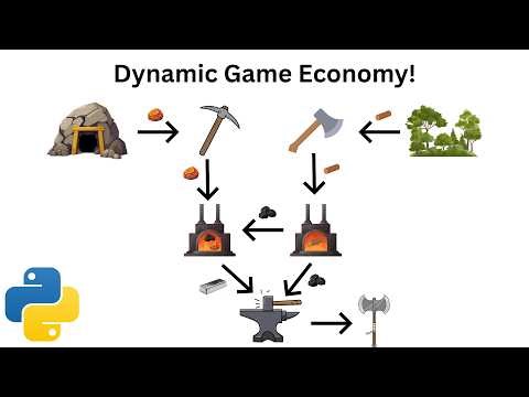 How to Design a Dynamic Economy for Your Game (With a Python Demo)