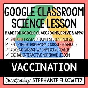 Vaccination Google Classroom Lesson