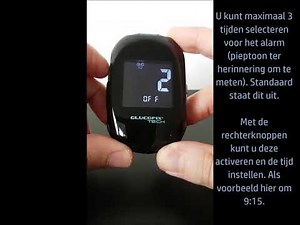 GLUCOFIX TECH meter instellingen veranderen - Instructievideo