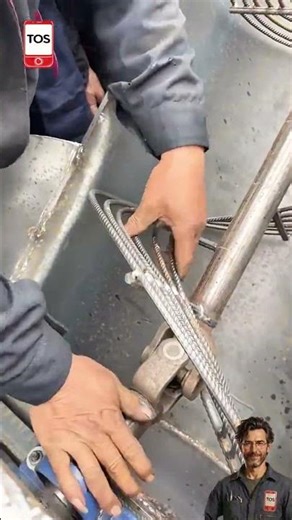 STEEL POWER insane spiral machine test ⚙️😱🔥#shorts #crafts #skills