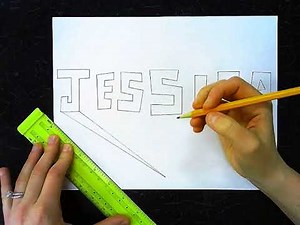 One Point Perspective NAME practice