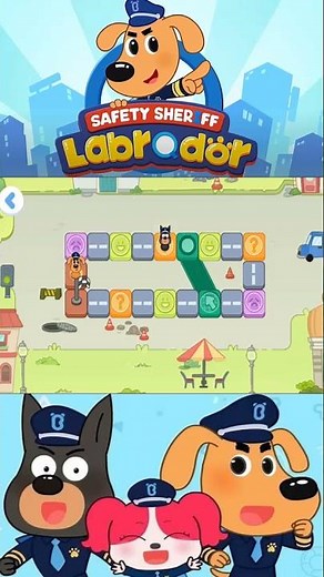 Sheriff Labrador Safety Monoploy #1 - Babybus Sheriff Labrador Games