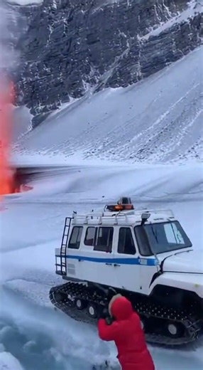 Glacier Valley Lava Explosion