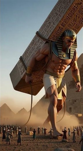 Did Giants Build the Pyramids? 😱 The Lost History #pyramid #egypt