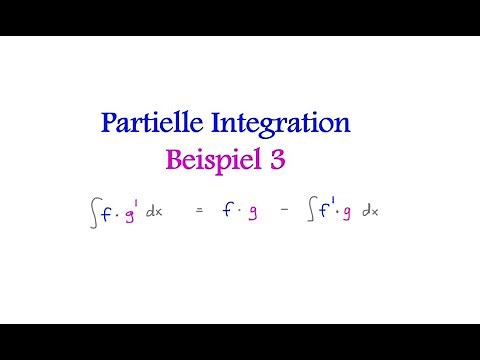 Partielle Integration | Beispiel 3