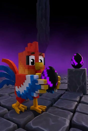 Minecraft Rooster vs Ender Dragon – The Egg He Shouldn’t Have Touched