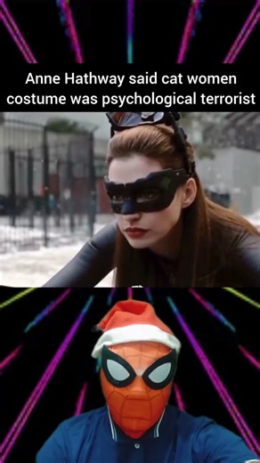 Anne Hathway said Cat women costume was psychological terrorist #annehathway #batwoman