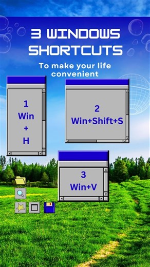 Window shortcuts to make your life convenient #windowstips #windowsshortcuts #customizewindows